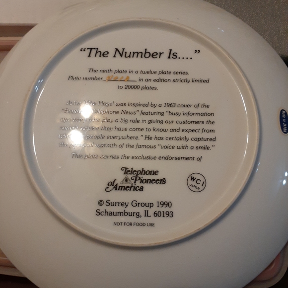 Collector's Plate - Picture 2 of 2